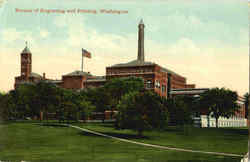 Bureau Of Engraving And Printing Postcard