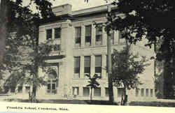 Franklin School Postcard