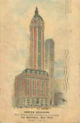 Singer Building New York City, NY Postcard Postcard