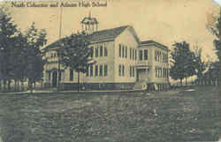 North Cohocton and Atlanta High School New York Postcard Postcard