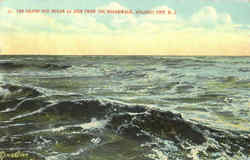 The Grand Old Ocean As Seen From The Boardwalk Atlantic City, NJ Postcard Postcard