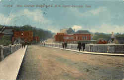 New Concrete Bridge And L. & N. Depot Knoxville, TN Postcard Postcard