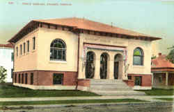 Public Library Postcard