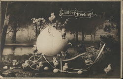 Easter Greetings Postcard