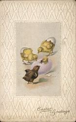 Easter Greetings Postcard