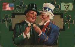 Irish-American Friendship Postcard