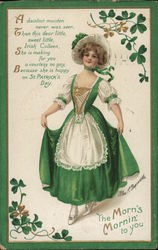 Irish Maiden Postcard