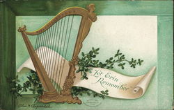 Let Erin Remember St. Patrick's Day Postcard Postcard Postcard