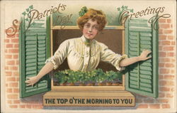 St. Patrick's Day Greetings Postcard