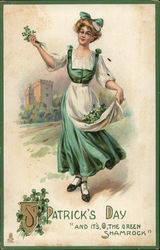 St. Patrick's Day Postcard Postcard Postcard