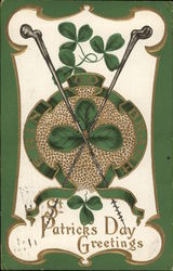 St. Patrick's Day Greetings Postcard