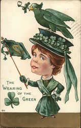 The Wearing of the Green Postcard