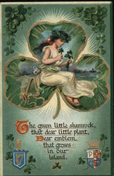 St. Patrick's Day Postcard Postcard Postcard