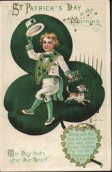 St. Patrick's Day in the Morning. Postcard