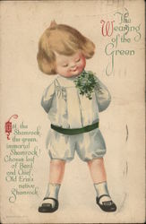 The Wearing of the Green Postcard