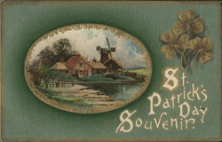 St. Patrick's Day Souvenir Postcard