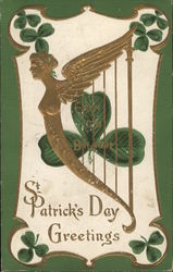 St. Patrick's Day Greetings Postcard