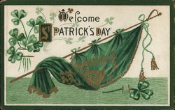 Welcome St. Patrick's Day Postcard