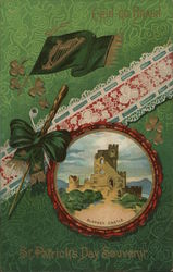 Erin Go Bragh -St. Patrick's Day Souvenir - Blarney Castle Postcard