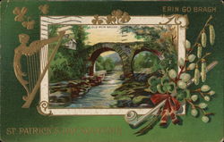 Erin Go Bragh -St. Patrick's Day Souvenir - Old Weir Bridge Postcard Postcard Postcard