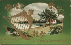 St. Patrick's Day Greetings Postcard Postcard Postcard