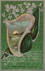 St. Patrick's Day Souvenir Postcard