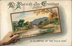 Meeting of the Waters - Killarney St. Patrick's Day Postcard Postcard Postcard