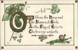 Irish Blessing Postcard