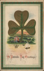 St. Patrick's Day Greetings Postcard