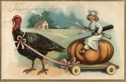 Thanksgiving Day Turkeys Postcard Postcard Postcard