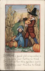 Thanksgiving Harvest Postcard