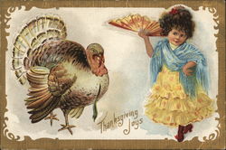 Thanksgiving Joys Children Postcard Postcard Postcard