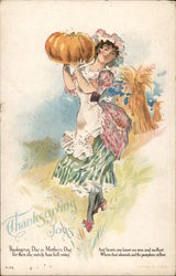 Thanksgiving Joys Postcard