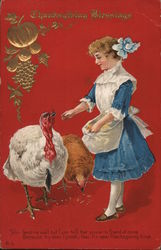 Thanksgiving Blessings Postcard