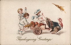 Thanksgiving Greetings Postcard