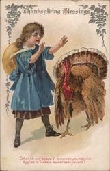 Thanksgiving Blessings Postcard