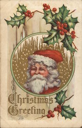 Christmas Greeting Postcard