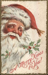 A Merry Xmas to You! Santa Claus Postcard Postcard Postcard