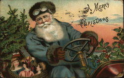 A Merry Christmas Santa Claus Postcard Postcard Postcard