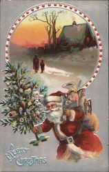 A Merry Christmas Postcard