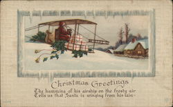 Christmas Greetings Postcard