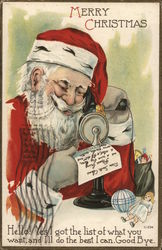 Merry Christmas Postcard