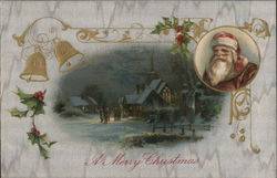 A Merry Christmas Santa Claus Postcard Postcard Postcard