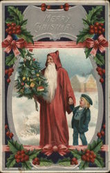 Merry Christmas Santa Claus Postcard Postcard Postcard