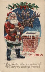 A Merry Christmas Postcard