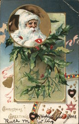 Christmas Greetings Postcard