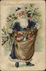 Christmas Greetings Postcard