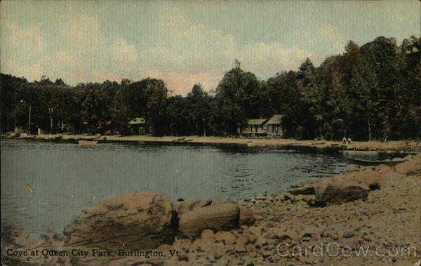 Cove at Queen City Park Burlington, VT Postcard