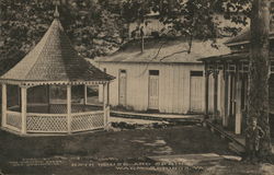 Bath House and Spring Warm Springs, VA Postcard Postcard Postcard