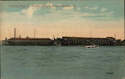 Training Ships, St. Helena Training Station Postcard